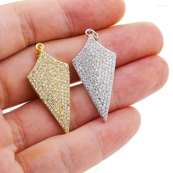 Pendentif Colliers Collier de flèche de mode coréenne Original Designer Luxe Zircon Bijoux DIY Faire des accessoires mignons pour couple