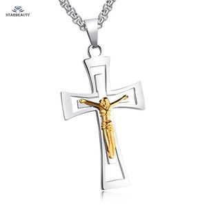 Hangende kettingen Love Jesus Cross ketting