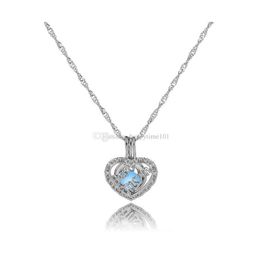 Colliers pendants Lumineux perle de maman lettre pendentielle Collier Chaîne Fashion Hollow Heart Collier Collier Déclaration Colliers For Women Ha Dhgeu