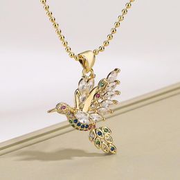 Pendentif colliers Mafisar 2023 mode coréenne liberté oiseau or couleur acier inoxydable chaîne collier pour femmes cadeau d'anniversaire