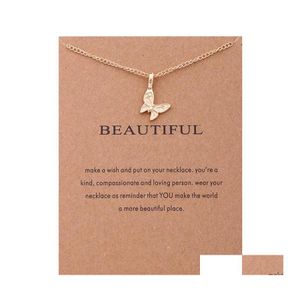 Hangende kettingen maken een wenskaart parel olifant zonnebril ketting voor vrouwen meisjes mode sieraden drop levering hangers otsx6