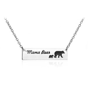 Hanger kettingen mama beer baby ketting