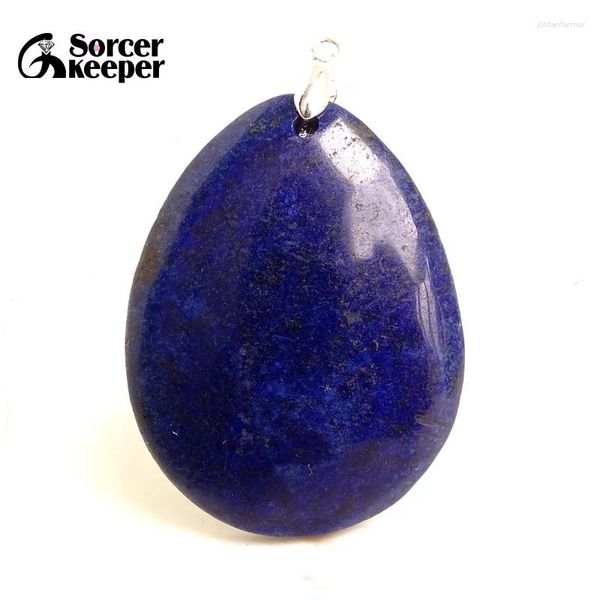 Colliers de pendentif Bijoux Bijoux Blue Lapis Lazuli Perles Pendants Pierres naturelles pour les bijoux Accessoires Gift pour femmes Be007