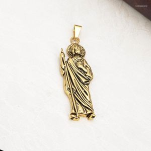 Pendentif Colliers Hommes Collier En Or Acier Mort Dieu Peu Coûteux Couteau Dominateur Coréen Titane Bijoux En Acier Inoxydable