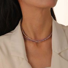 Colliers pendants Minar Bohemian Multicolor Natural Stone Strand Colliers perlées pour femmes