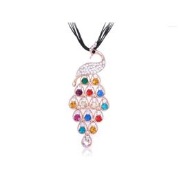 Colliers pendants mticolored paon show showtime talent showcase Beauty Strut Collier pour livraison drop DHP8B