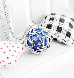 Colliers pendents Maman Gift Grossesse Baby Blackhened Angel Mexico Bola Bell Engelsrufer Collier 80cm Y0012Pendant6670807