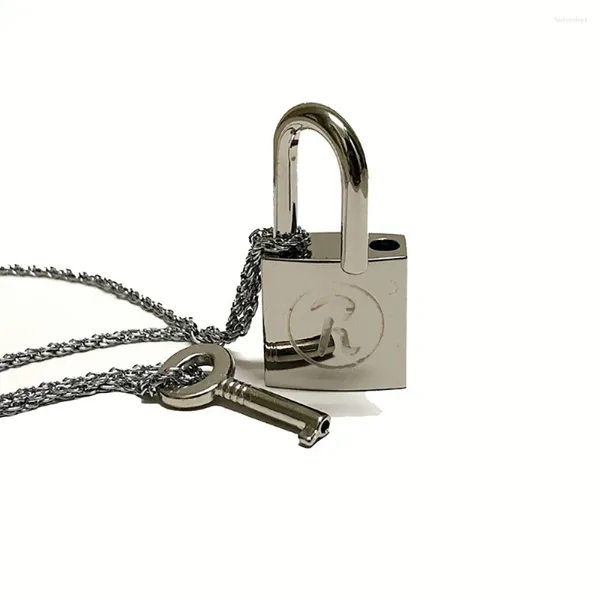 Pendentif Colliers NANA Collier Honjo Ren Oosaki Lover's Key Lock Metal Cosplay Costume Cadeau