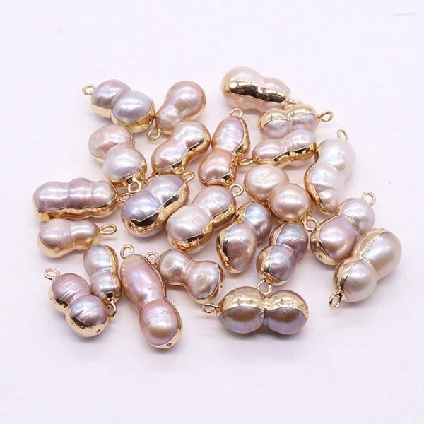Pendentifs colliers perles d'eau douce naturelles forme de gourde pendentifs baroques pour la fabrication de bijoux collier boucles d'oreilles vraies perles bricolage