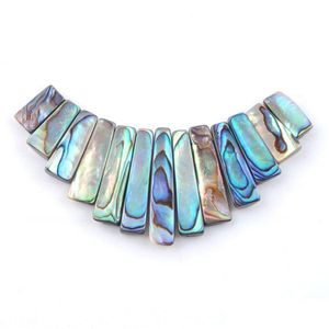 Pendentif Colliers Nouvelle-Zélande Naturel Abalone Shell 13 Pcs Bâton Perles Pendentif Ensemble Diy Bijoux Composants Femmes Hommes Bn332 Dr Mjfashion Dhnrp