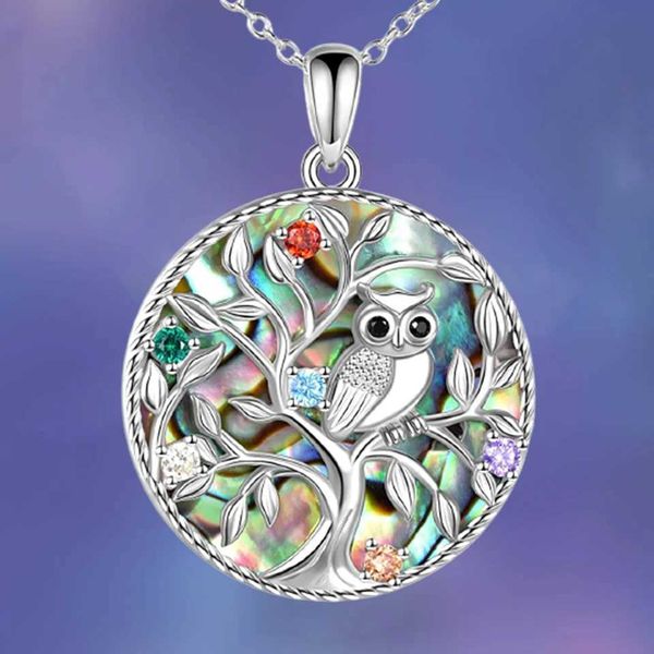 Colliers de pendentif Chouettes arbre de vie