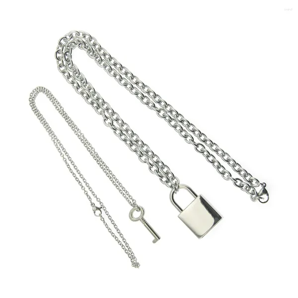 Colliers pendentifs Pack de 2 collier métallique