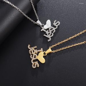 Hanger kettingen feest sieraden groothandel ik hou van Jezus ketting christelijke klassieke brief hart luxe voor vrouwen