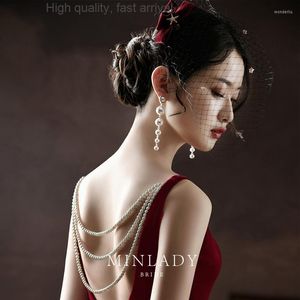 Colliers Pendentif Perle Mingliang | Boucles d'oreilles Designer Mingxi Studio Production Robe de soirée Accessoires Femme Garniture