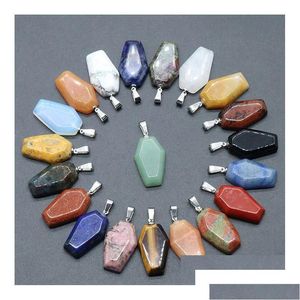 Colliers pendants Colliers pendants Cercine Fortune FORTUNE Feng Shui Reiki guérison Quartz Agates Crystal Tiger Eye Charms Bijoux Dhmtw