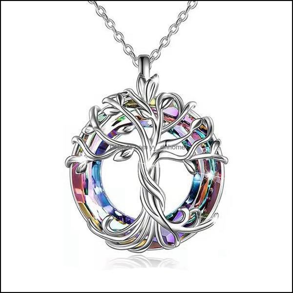 Pendentif Colliers Pendentifs Bijoux 12 Pcs Arbre De Vie Collier Celtique Famille Cadeaux Pour Femmes Adolescents Anniversaire Drop Delivery 2021 No5F7