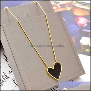 Hanger kettingen hangers sieraden 316L roestvrij staal mode luxe minimalisme love heart ch dhmpd