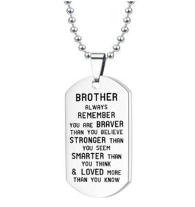 Pendentif Colliers Pendentifs Bijoux En Gros Ensemble Jésus Christ Anglais Croix Sérénité Prière Collier En Acier Inoxydable Avec Élastique Sile Cuf