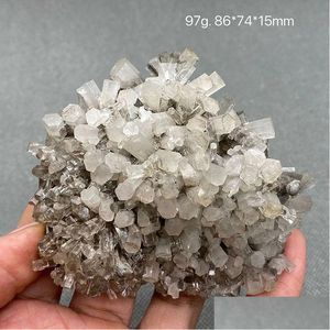 Colliers pendants Pendants Natural Transparent Colnar Calcite est rare et éteint Crystal Gem Stone en Chine Livraison Drop Livraison Bijoux DHM8Q
