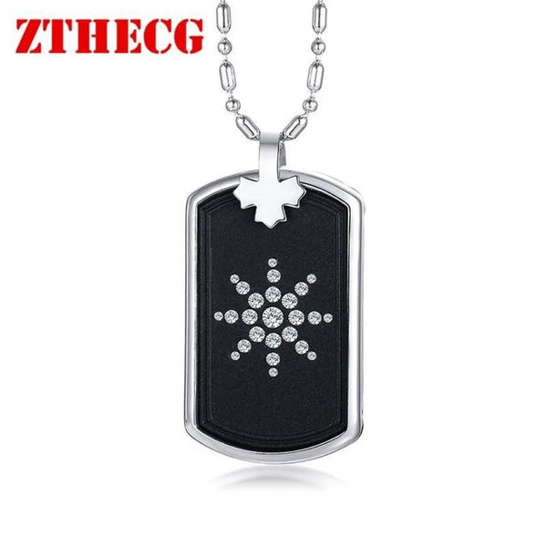 Pendentif Colliers Quantum Scalar Energy Bio Science Pendentifs pour hommes Technologie japonaise Lave volcanique Radioprotection Jewelr269m