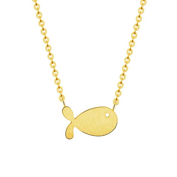 Pendentif Colliers Rose Gold Whale Charm Femmes Collier en acier inoxydable Long Lucky Bijoux 2023 Collier Femme Ami Cadeaux de Noël