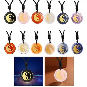 Pendentif Colliers Collier Rond Décoration Accessoire DIY Art Artisanat Chaîne Pour Femme Filles Hommes Halloween Saint Valentin Rencontres