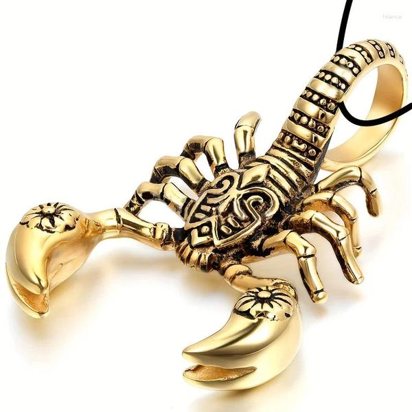 Colliers pendants Collier King Scorpion Fashion's Fashion Metal Metal Sliding Accessories Party Bijoux