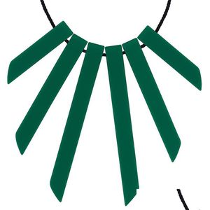 Hanger kettingen sile ketting set van 6 verschillende grootte rec krings voor vrouwen dame meisje sieraden cadeau nieuwe drop levering hangers dhous