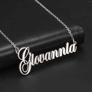 Collares con colgante Sipuris, collar con nombre personalizado, gargantilla dorada personalizada de acero inoxidable para mujer, hombre, joyería personalizada, regalo de pareja