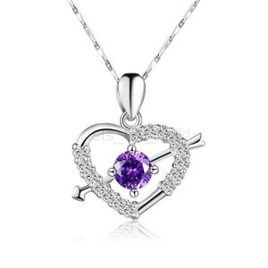 Colliers de pendentif Sterling Silver Wholesale S990 SERVIR SIGHT PENDANT CEOBLES SIRTRING SIGHT ET PROWDANT PENDANT COREAN Fashion Cupidon Pendant