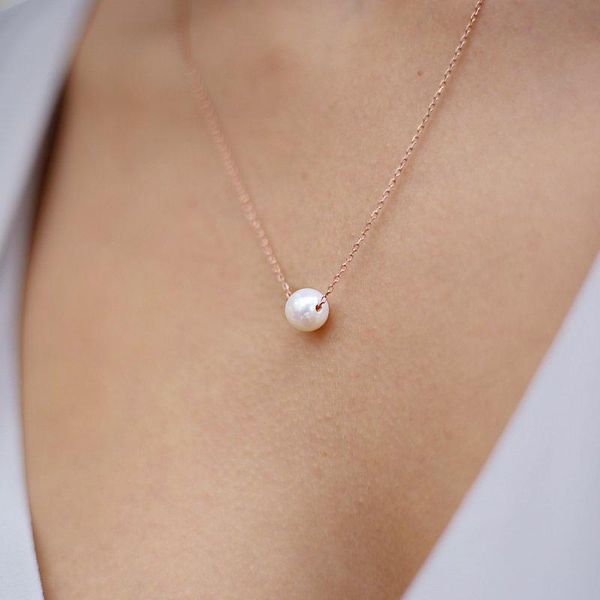Collares pendientes Estilo Imitación Collar de perlas de perlas Joyería de moda Vintage Joyería para mujer Accesorios de cadena Venta DFN430Pendant