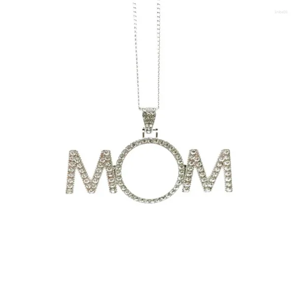 Colliers pendants sublimation Collier Collier Transfert de chaleur Mom Neccarine Femmes Bijoux 264E