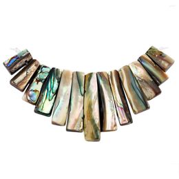 Hanger Kettingen SUNYIK Zeeland Abalone Shell Parel MOP Bars Stick Kralen Set Sieraden Accessoires Vinden Voor Ketting