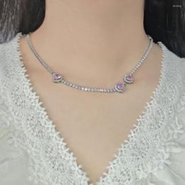 Collares pendientes El cuello Colgantes Collar con cadena para mujeres Regalo de boda Joyería de moda de lujo ItemX8300