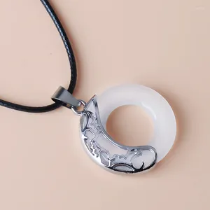 Pendentif Colliers Tian Guan Ci Fu Huacheng Collier Femme Ciel Officiels Bénédiction Homme Rond Cosplay Xielian Moonlight Bijoux