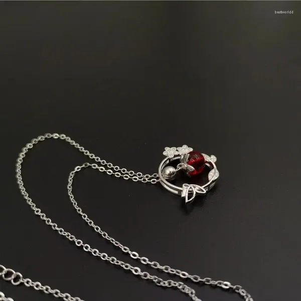 Collares colgantes Tian Guan Ci Fu Collar Mujer Xie Lian Hua Cheng Accesorios de anime para mujeres Diseño de moda Joyería de cosplay