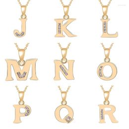 Hanger kettingen Tiny Swirl Initial Alphabet Letter ketting 26 Engels All A-Z Cursive Luxury Name Letters Word Chain