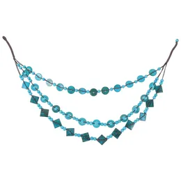 Colliers pendants Turquoise Collier perlé bijoux Bamboo Girl Fashion For Women Trendy
