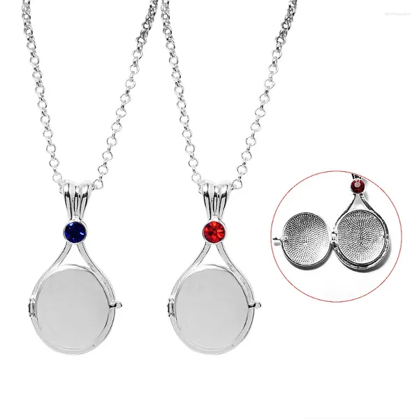 Collares colgantes Programa de televisión H2O Simplemente agregue agua Cosplay Collar Sirena Locket para mujeres Hombres Gargantilla Regalo de joyería