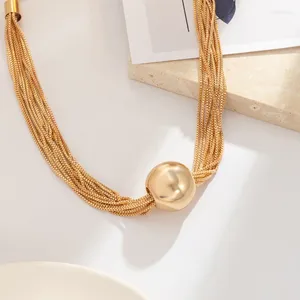 Colliers pendentifs Collier de chaîne épais torsadé pour femmes