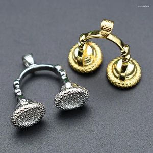 Pendentif Colliers Design unique Fabrication de bijoux Fournitures Argent Plaqué Or Casque réaliste pour femmes hommes