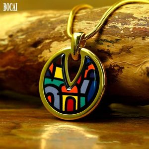 Hanger kettingen dorpsreeks 2023 cloisonne sieraden emaille waterdruppel vrouw met ketting