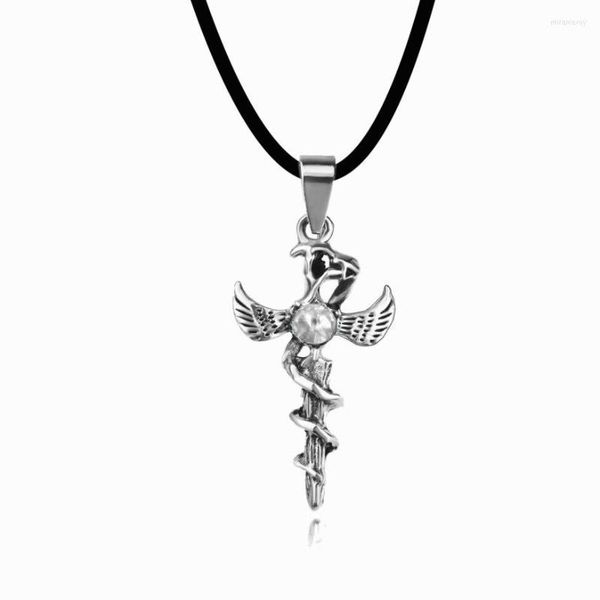 Pendentif Colliers Vintage Détaillé Cross Drill Bijou Collier Argent Couleur Tone Gothique Punk Bijoux Mode Charme Déclaration Femmes Cadeau