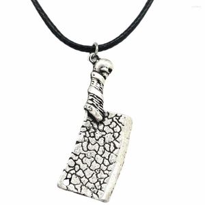 Hanger kettingen vintage punk crackle keuken ketting ketting schattige accessoires sieraden