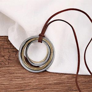 Pendentif Colliers Vintage Corde Bohème Pull Collier Charme Bijoux Fête Chaîne Accessoires