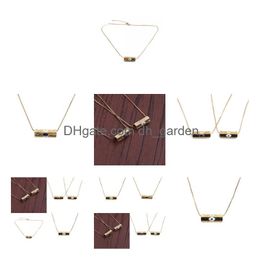 Colliers pendants Volaf Hip-Hop Email Personalité Evil Eye for Women Fashion Jewelry VNE143 Drop Livrot Dhgarden DHF6J