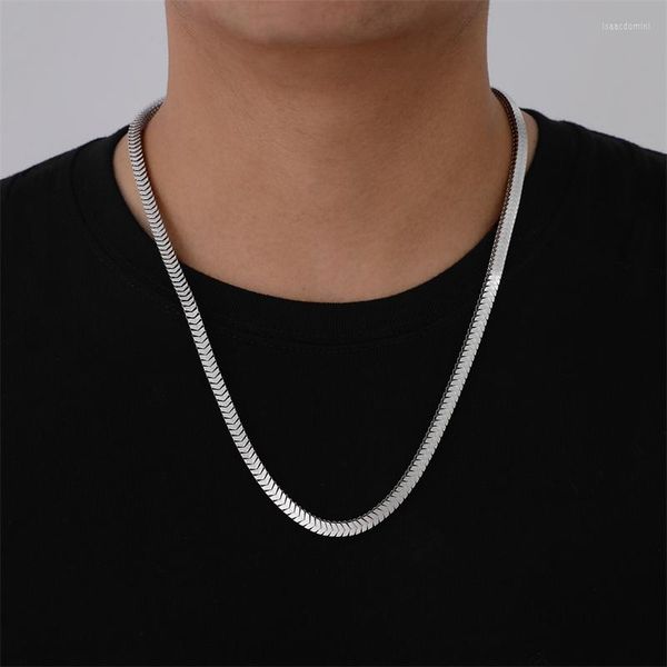 Collares colgantes WeSparking EMO Avión de acero inoxidable Collar de cadena de clavícula con lentejuelas para hombres 2023 Año Joyería de tendencia