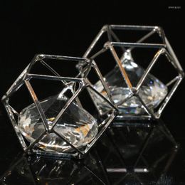 Pendentif Colliers En Gros 2 pcs Strass Perles Cristal Arc Cube Cage Forme 15mm 18mm 27mm Diy Femmes Bijoux B882