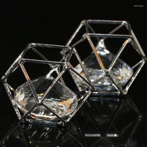 Hangende kettingen groothandel 2 stks strass kralen kristallen boog kubus kooi vorm 15 mm 18 mm 27 mm diy dames sieraden b882