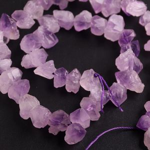 Pendentif Colliers En Gros 50 Pièces Dans Une Rangée Pierre Naturelle Améthystes Suspension Gem Violet Cristal Quartz Bijoux Perles Pour DIY